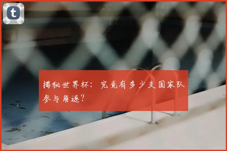 揭秘世界杯:究竟有多少支国家队参与角逐?